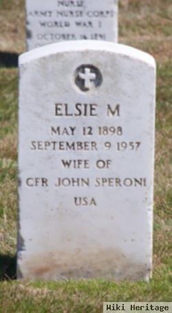 Elsie M Speroni