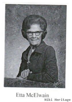 Etta Mcelwain