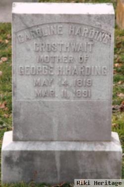 Caroline F. Demoss Harding Crosthwait