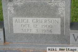 Alice Grierson Verbeke