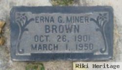 Erna Grace Miner Brown