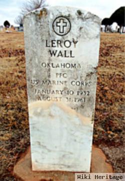 Pfc Leroy "corky" Wall