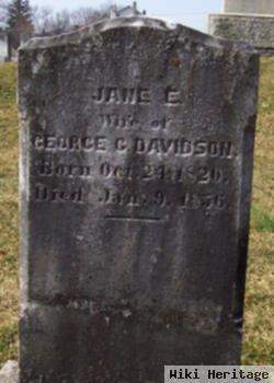 Jane E. Davidson