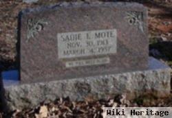 Sadie Leola Hooper Mote