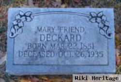 Mary Elizabeth Deckard