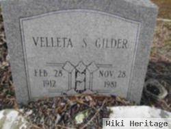 Velleta S. Gilder