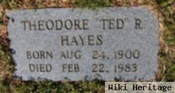 Theodore Roosevelt "ted" Hayes