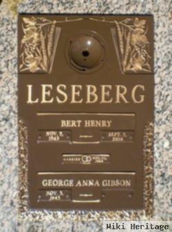 Bert Henry "butch" Leseberg