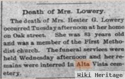 Hester Lowery