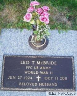 Pfc Leo T. "scotty" Mcbride