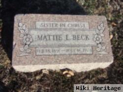 Mattie L. Beck