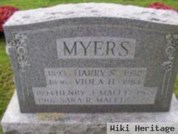 Harry S Myers