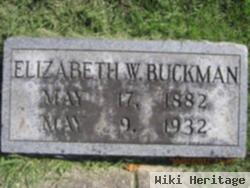 Elizabeth Woods Maupin Buckman