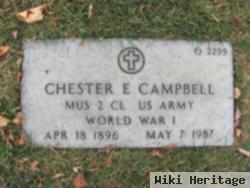 Chester E Campbell