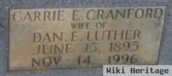 Carrie Etta Cranford Luther