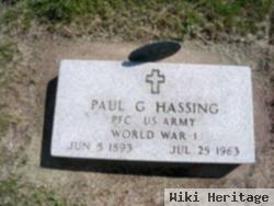 Paul G. Hassing