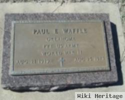 Pvt Paul E. Waffle