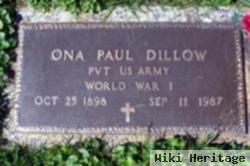 Paul Oney Dillow