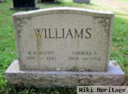 Carroll B Williams