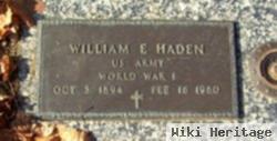 William Elmer Haden, Sr