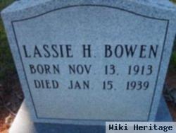 Lassie H Bowen