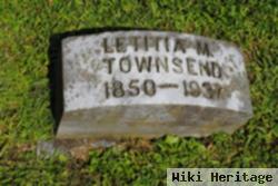 Letitia M. Townsend