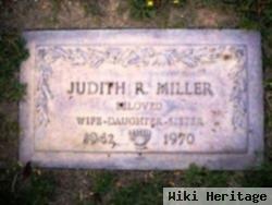 Judith R. Miller