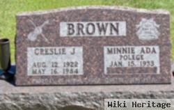 Creslie J. Brown