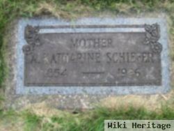 Anna Katharine Bierlein Schiefer