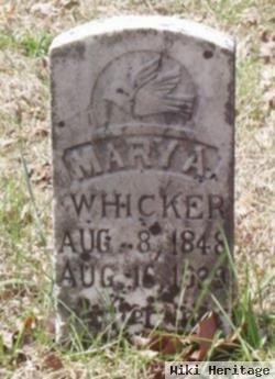 Mary Ann Capps Whicker