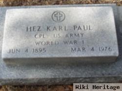 Hezekiah Karl Paul