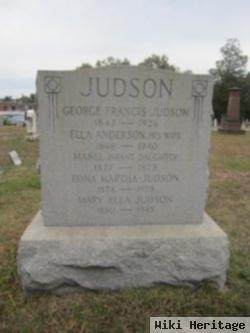 Mary Ella Judson