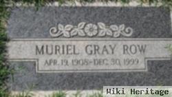 Muriel Gray Row