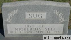 Joyce Lee "sug" Nickerson Self