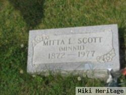 Mitta L Scott