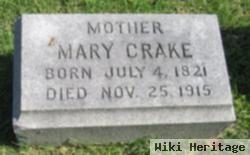 Mary Crake