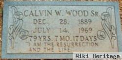 Calvin Wesley Wood, Sr