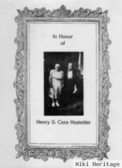 Henry Clayton Hostetler, Sr