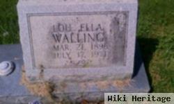 Lou Ella Gilbert Walling