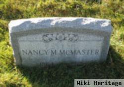 Nancy M Mcmaster