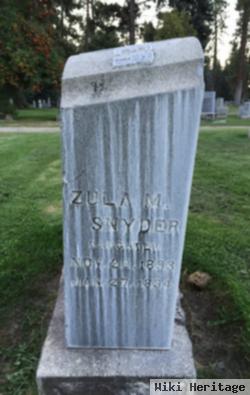 Zula M Snyder