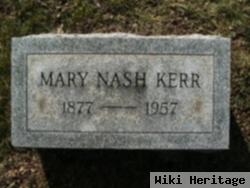 Mary Nash Kerr