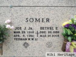 Joseph Jacob "joe" Somer, Jr