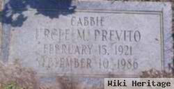 Urcle Mae "cabbie" Hare Previto