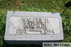 Walter D. Simpson