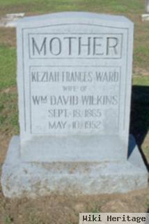 Keziah Frances Ward Wilkins