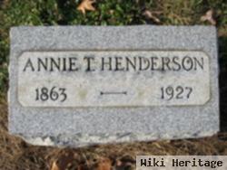 Annie T. Henderson