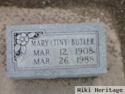 Mary "tiny" Butler