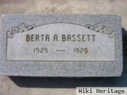 Berta A. Bassett