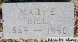 Mary Elizabeth "mannie" Cloninger Hill